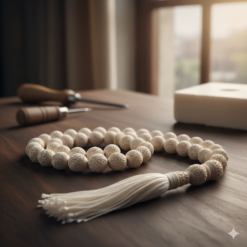 El Yapımı Lületaşı Tesbih